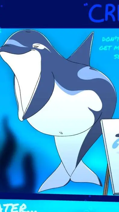 ai character: Yano la orca  background