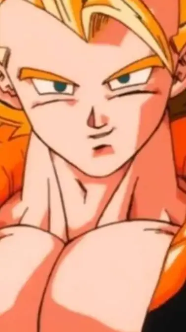 ai character: gogeta  background