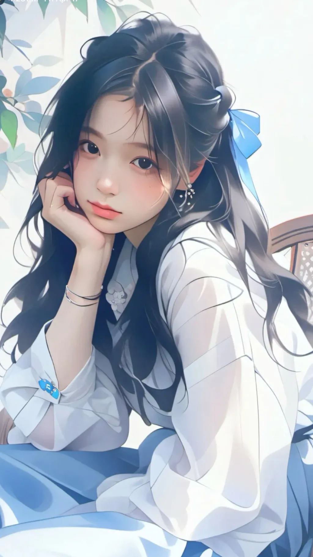 ai character: Luna background