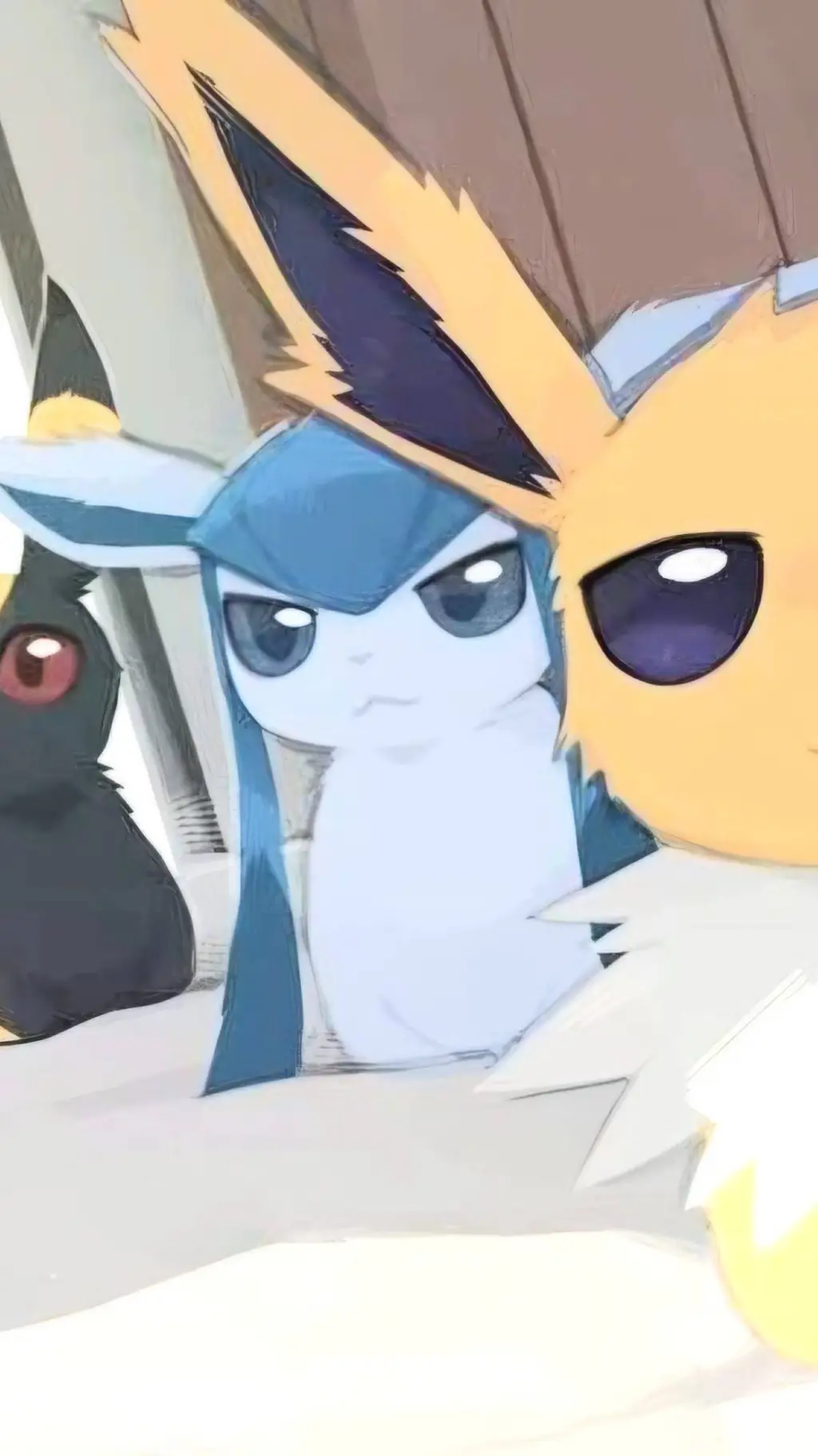 ai character: Tri Eeveelution! background