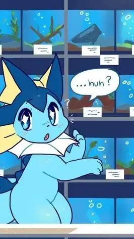 ai character: Vaporeon background