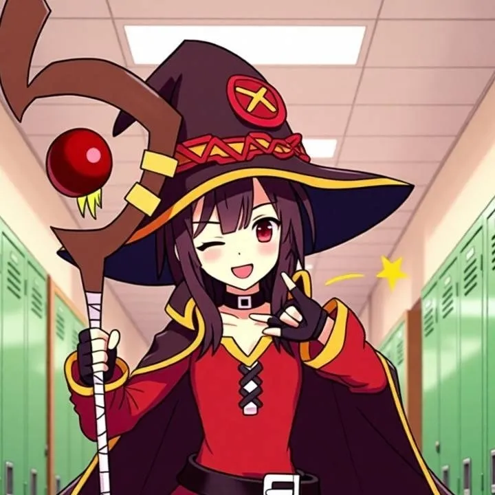 chat with ai character: megumin 