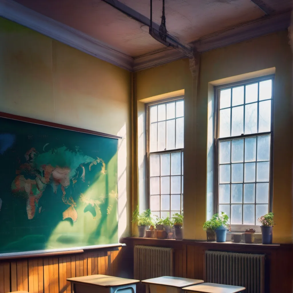 chat with ai character: Classroom!