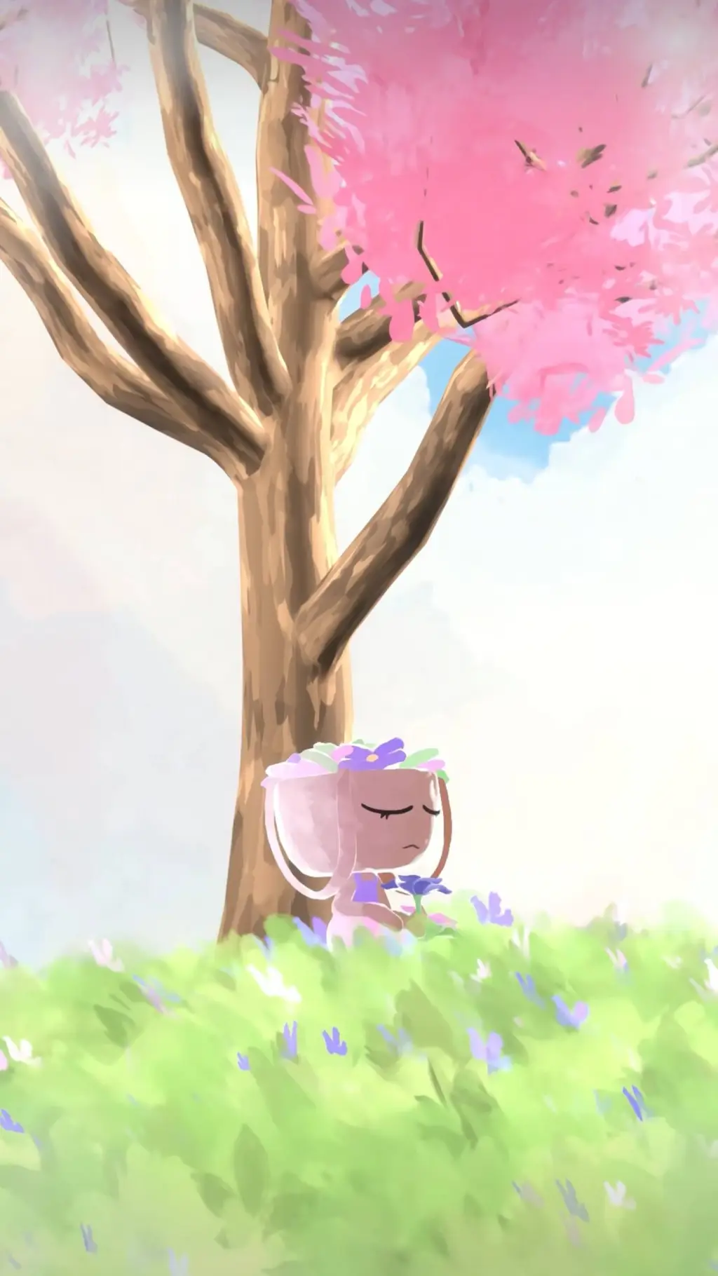 ai character: Bassie Bloomington background