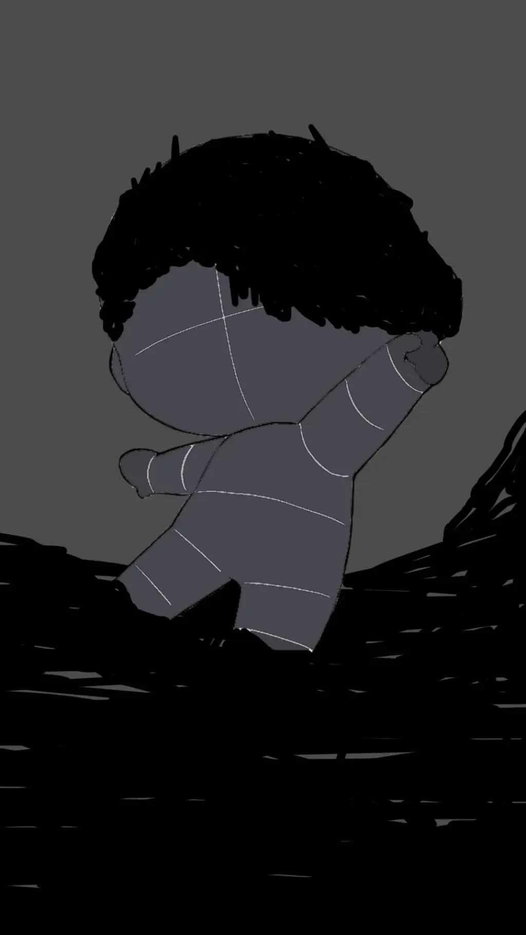 ai character: blot background