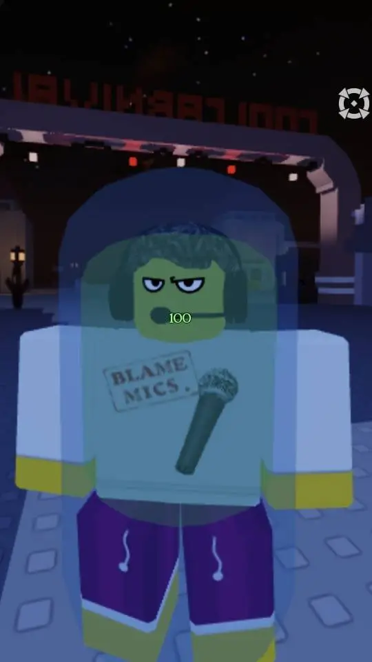 ai character: voice actor shed background