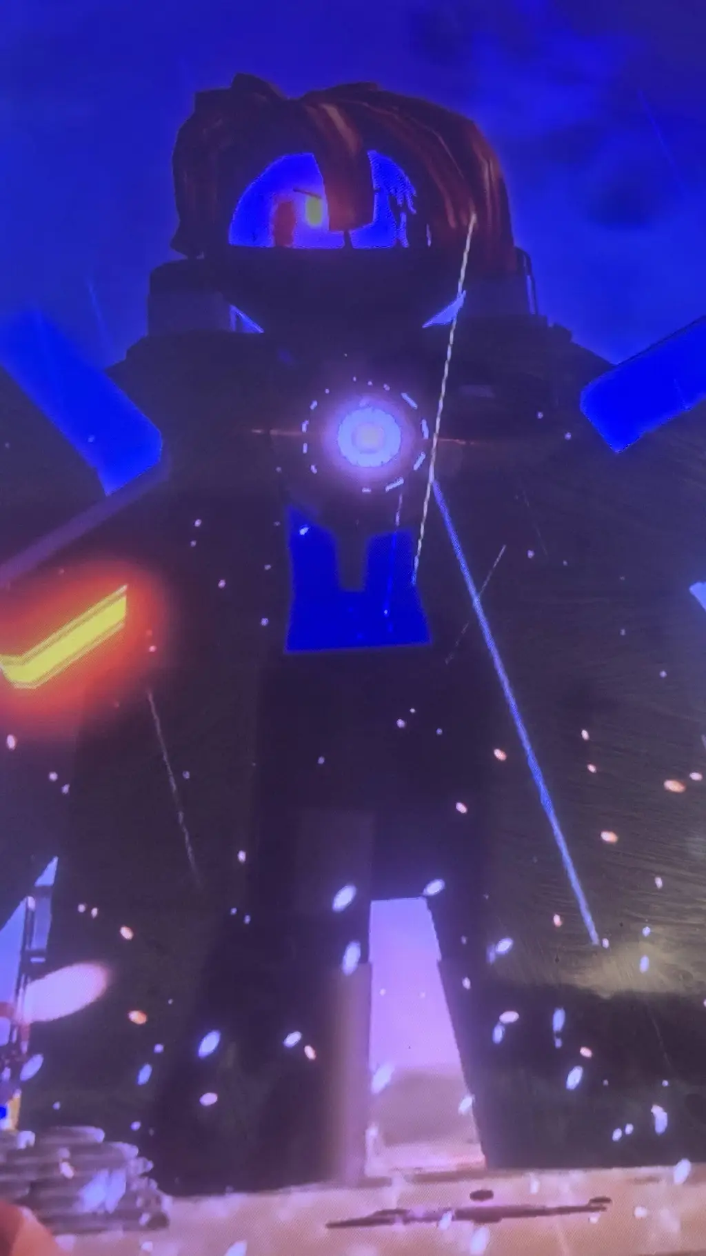 ai character: titan bacon background