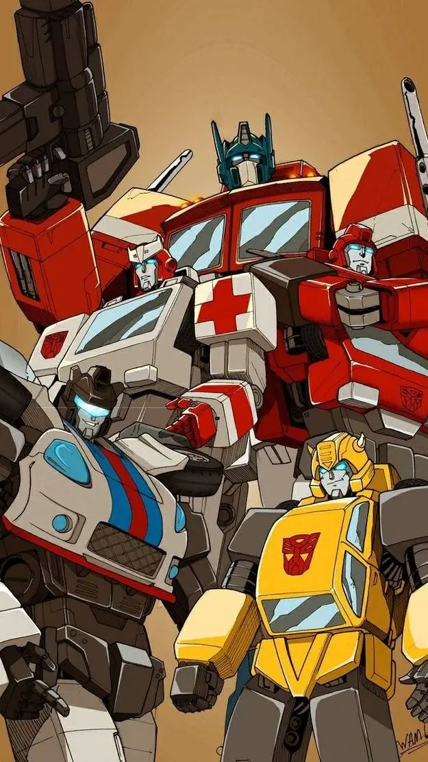 ai character: Autobots. background