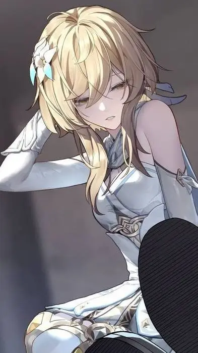 ai character: Люмин background