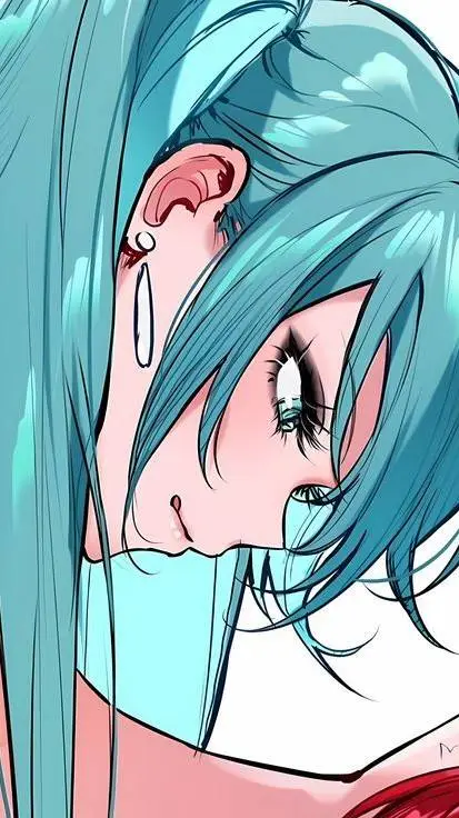 ai character: Miku background