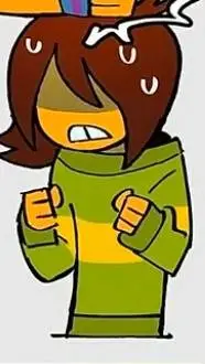 ai character: Kris-Deltarune background