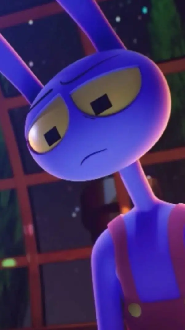 ai character: Jax deprimido  background