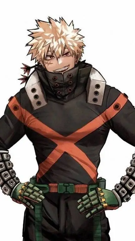 ai character: Katsuki Bakugo  background