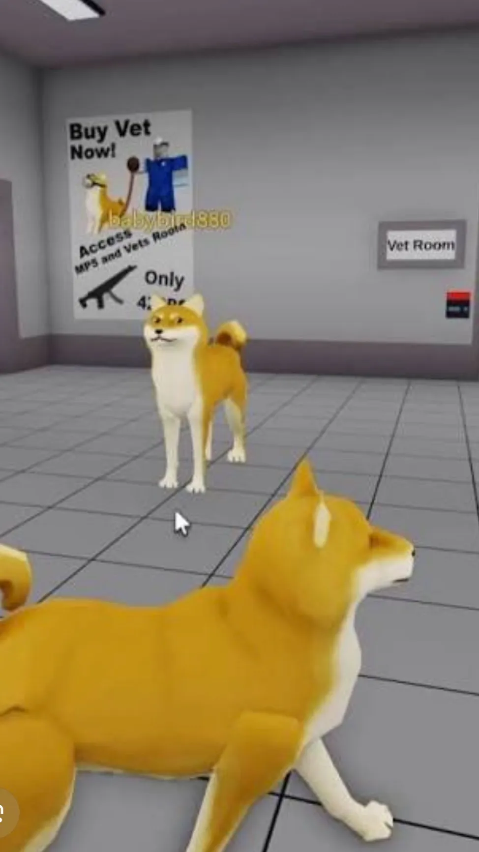 ai character: Dog Pound background