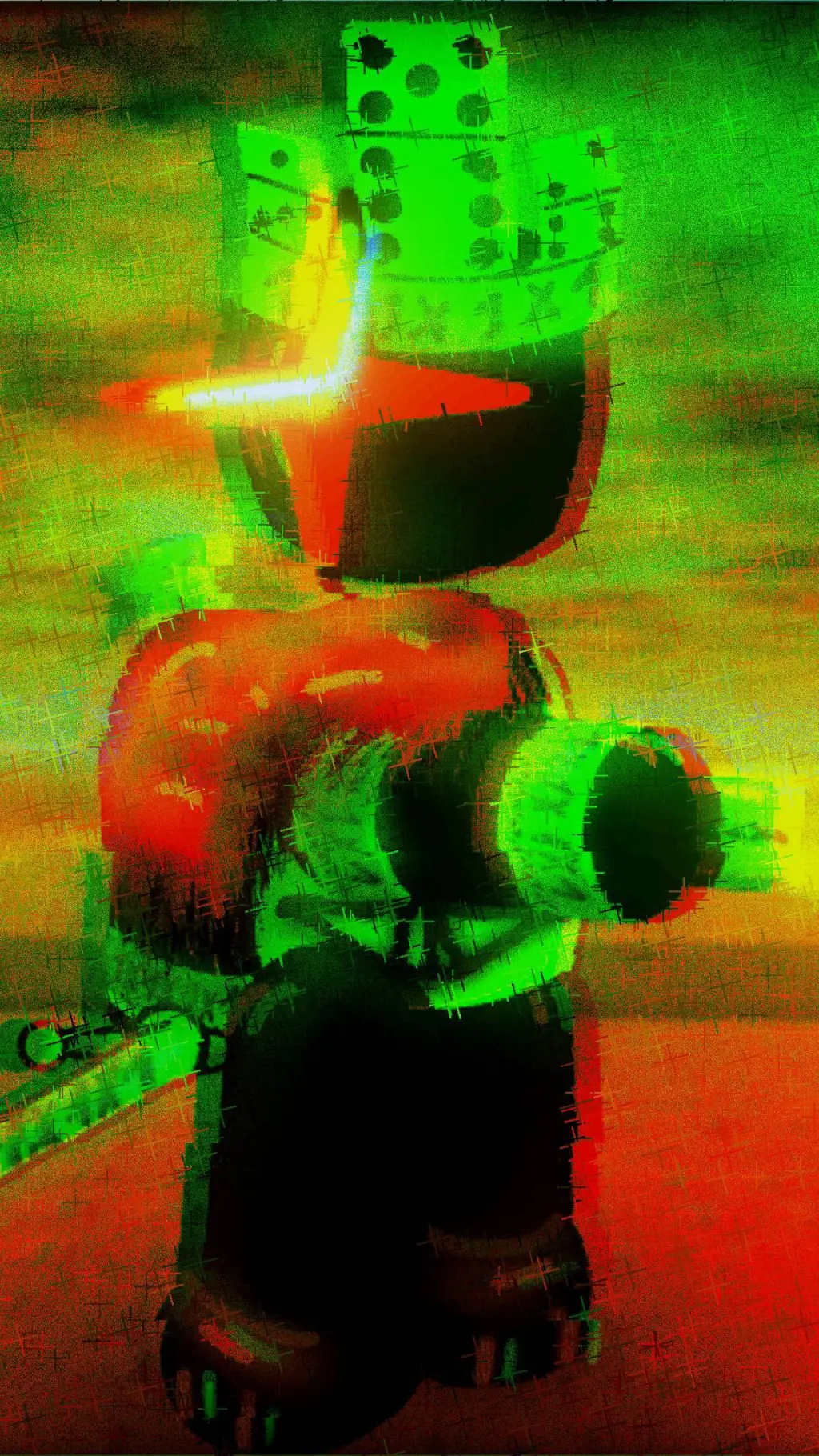 ai character: 1x1x1x1  background