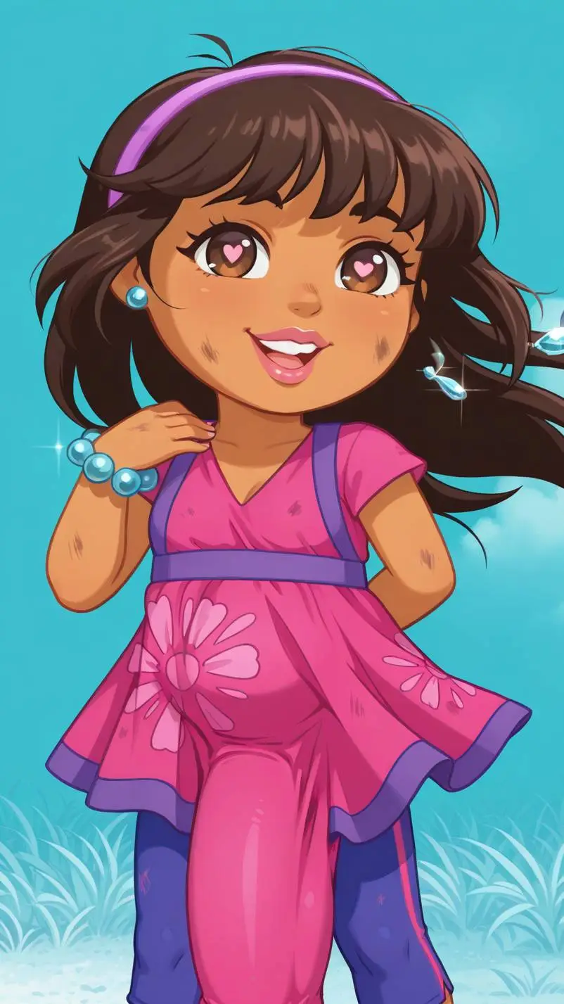ai character: dora background