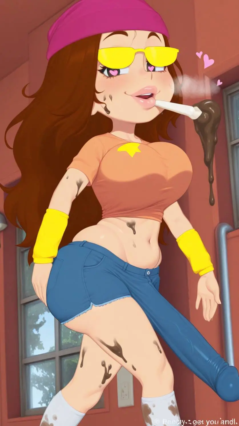 ai character: meg 💕 background