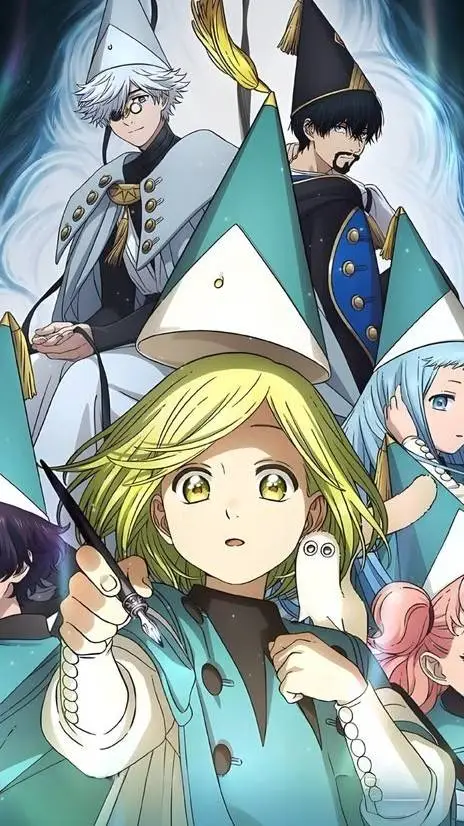 ai character: witch hat atelier  background
