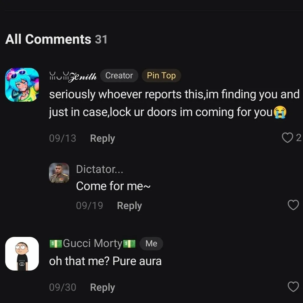 chat with ai character: Four friends😂