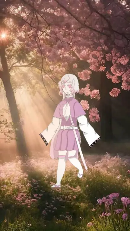 ai character: Hana  background