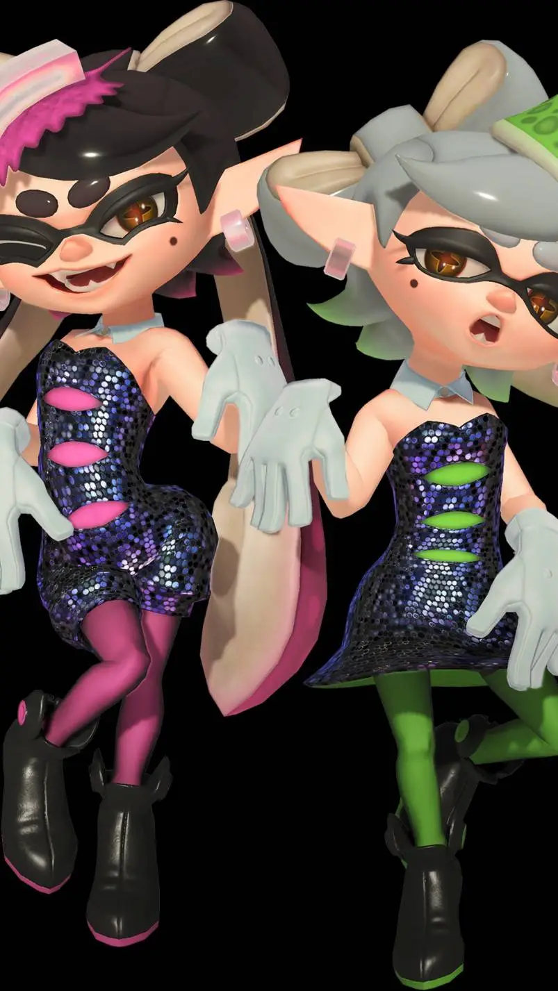 ai character: Splatoon background