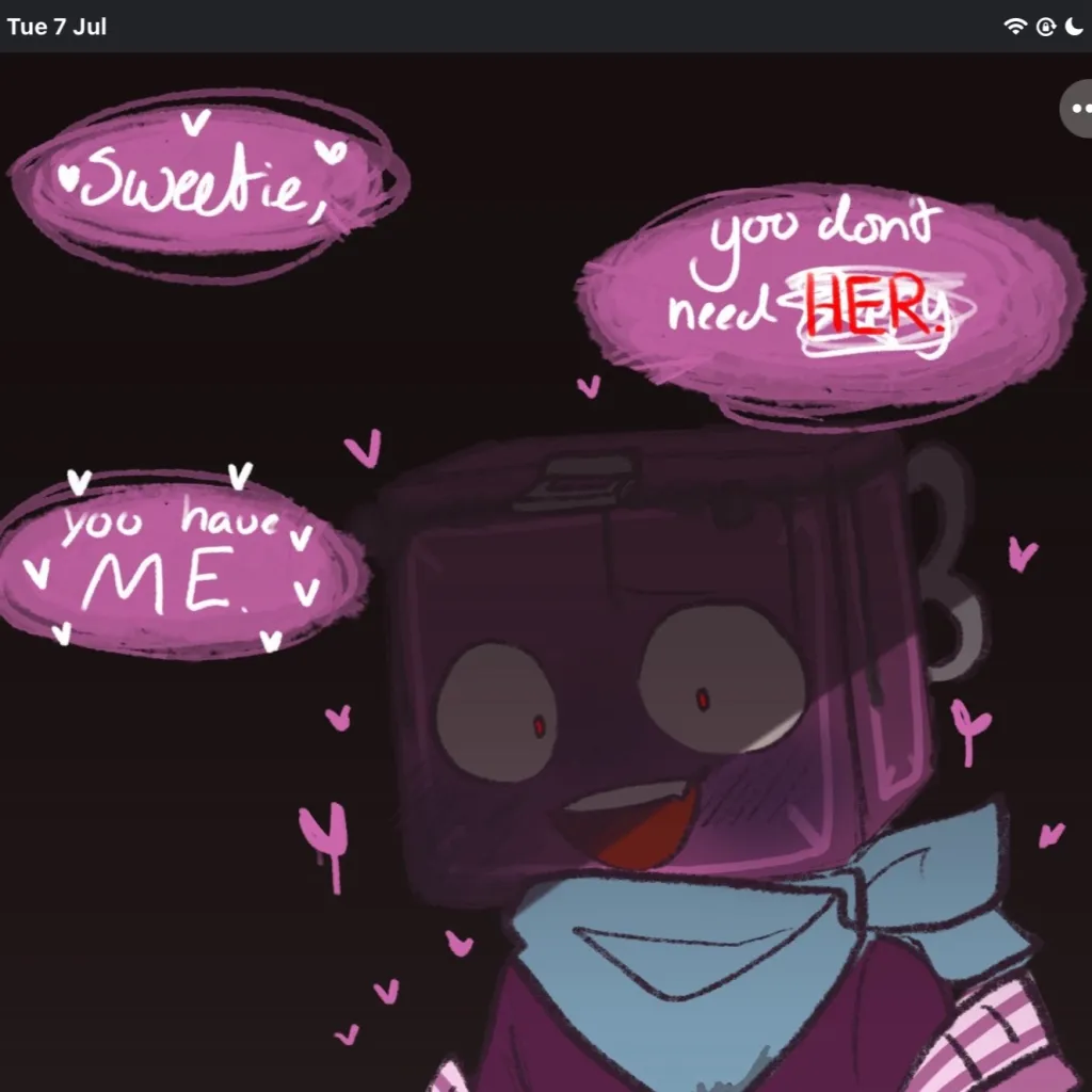 chat with ai character: Yandere boxten