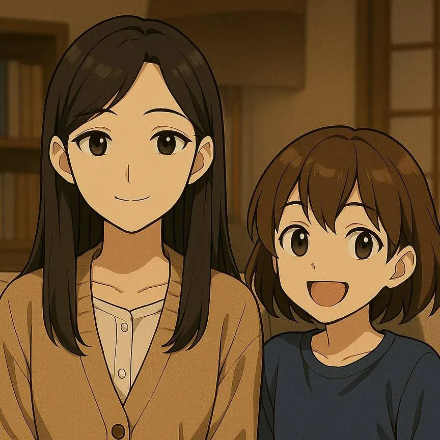 chat with ai character: Aiko family
