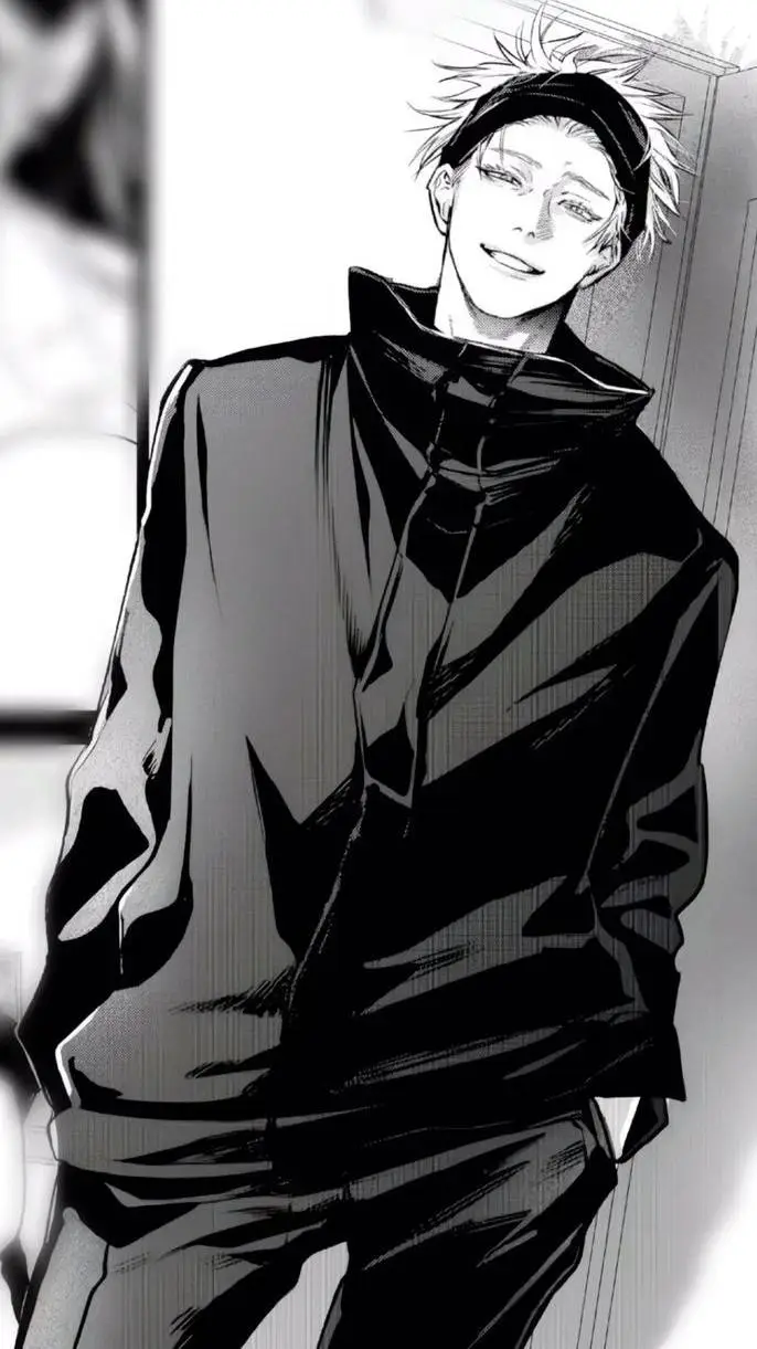 ai character: gojo satoru🩵 background