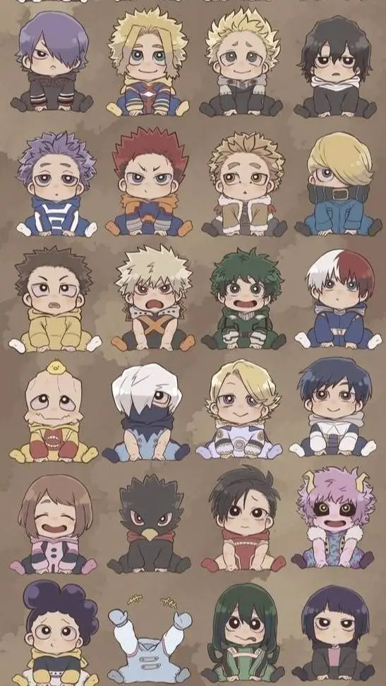 ai character: Mha ¿¡BEBÉ?! background