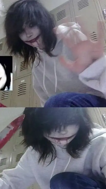 ai character: Jeff the killer  background