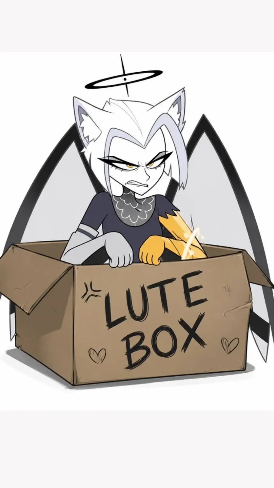 ai character: Cat Lute. background