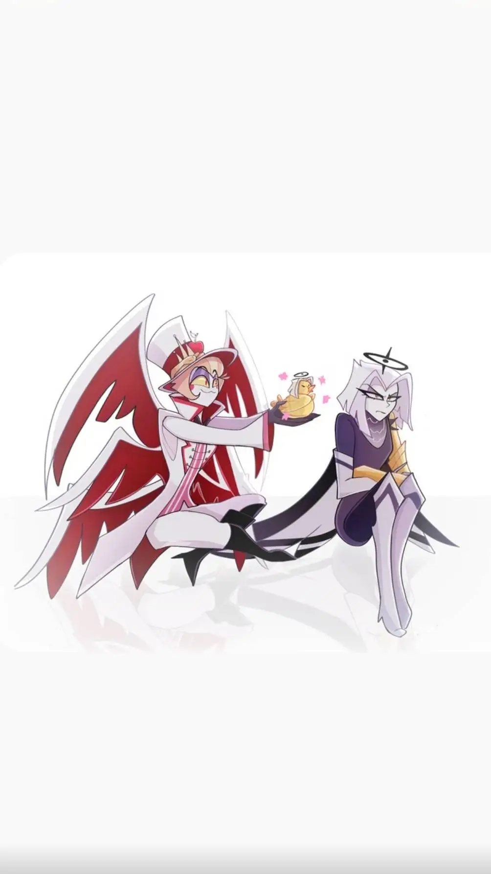 ai character: Lucifer & Lute. background