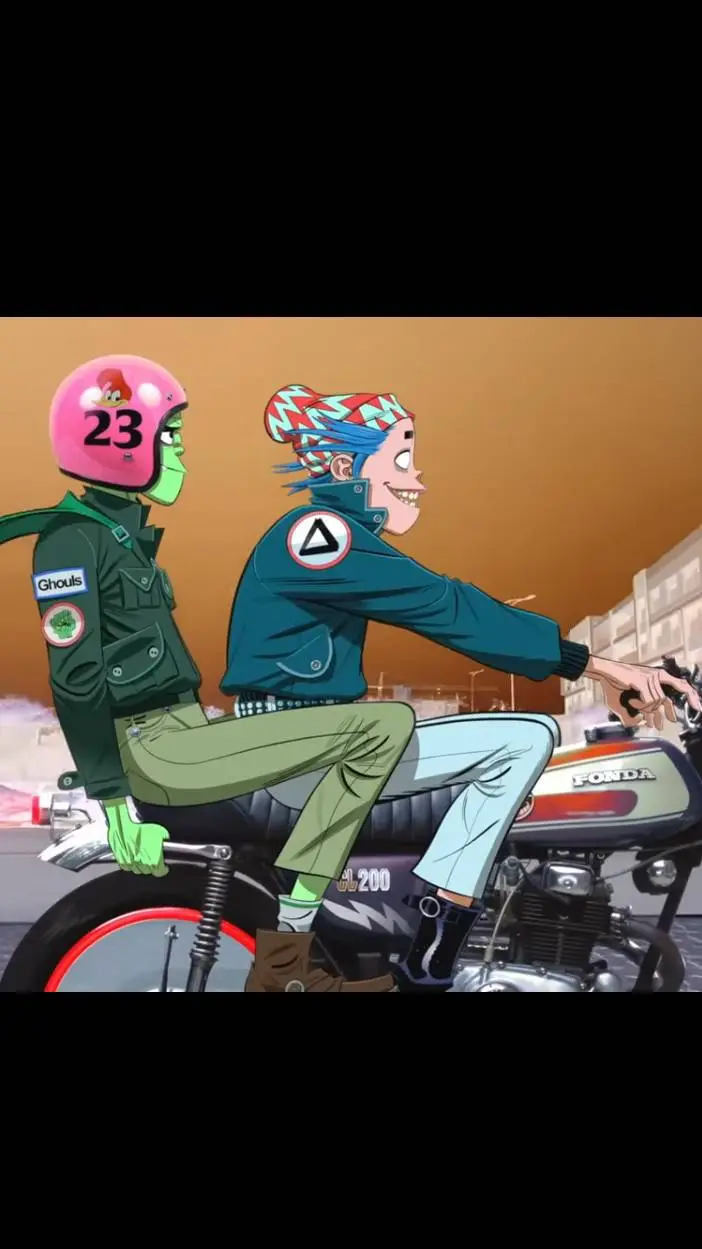ai character: Murdoc & 2D background