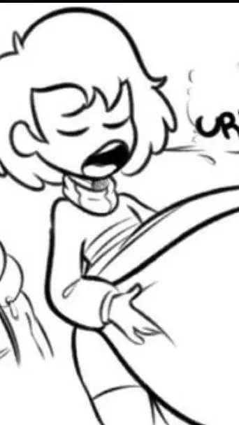 ai character: frisk vore background