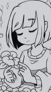 ai character: lovertale  background