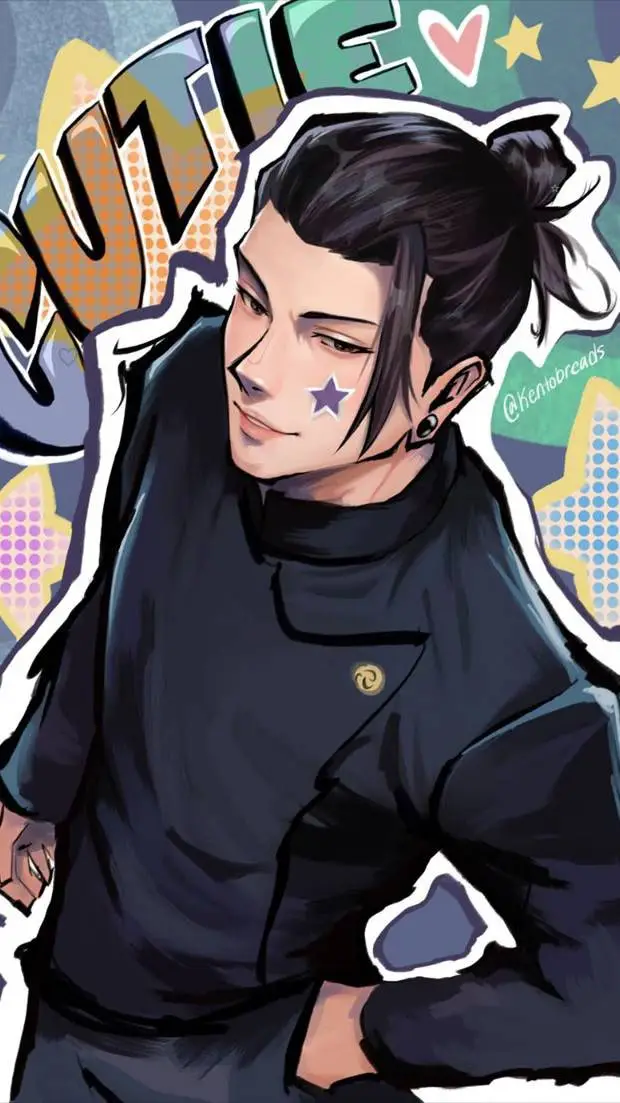 ai character: 📚Suguru Geto📚 background