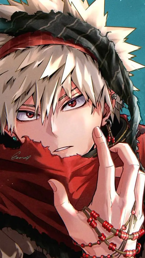 ai character: 💢Katsuki Bakugo💢 background