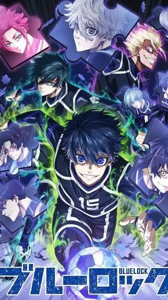 ai character: BLUE LOCK  background