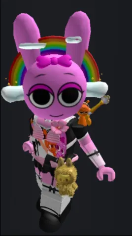 ai character: Cutepinki background