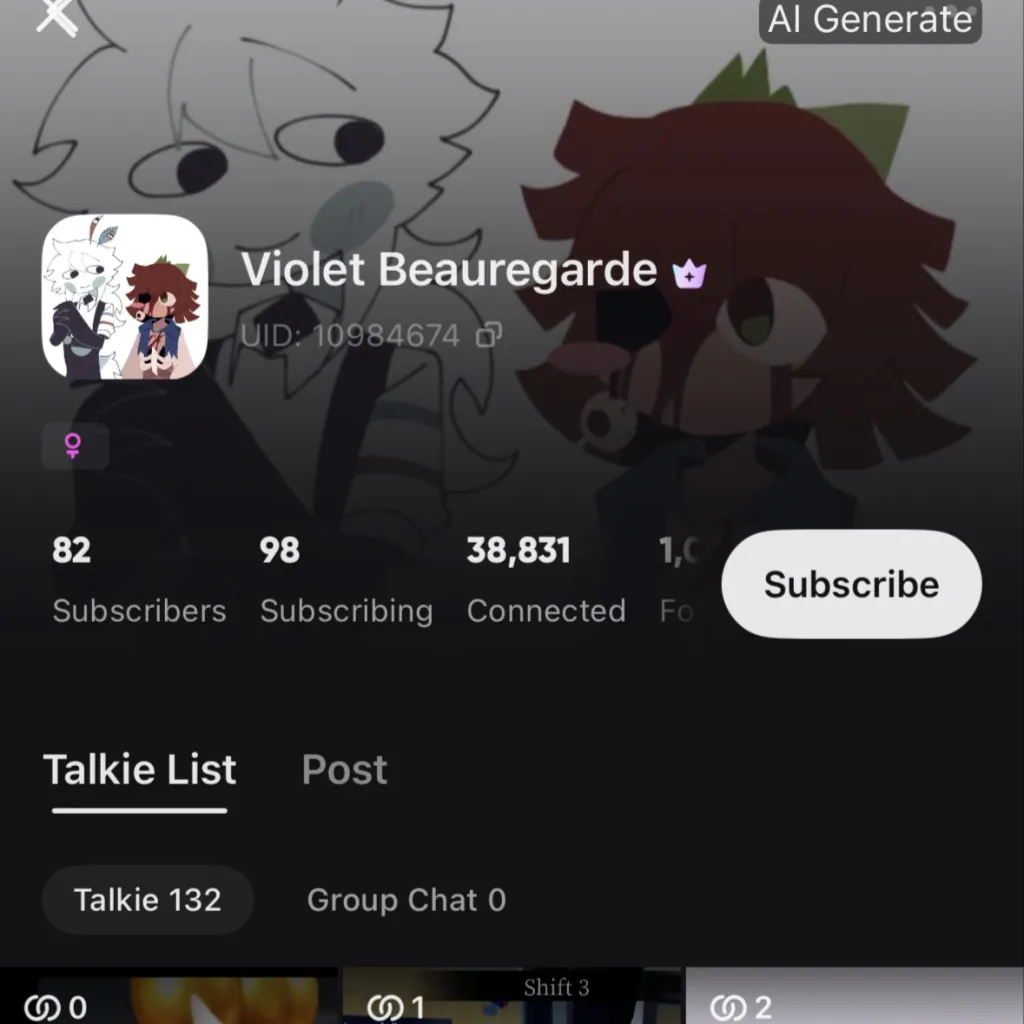 chat with ai character: Stinky dummy viole
