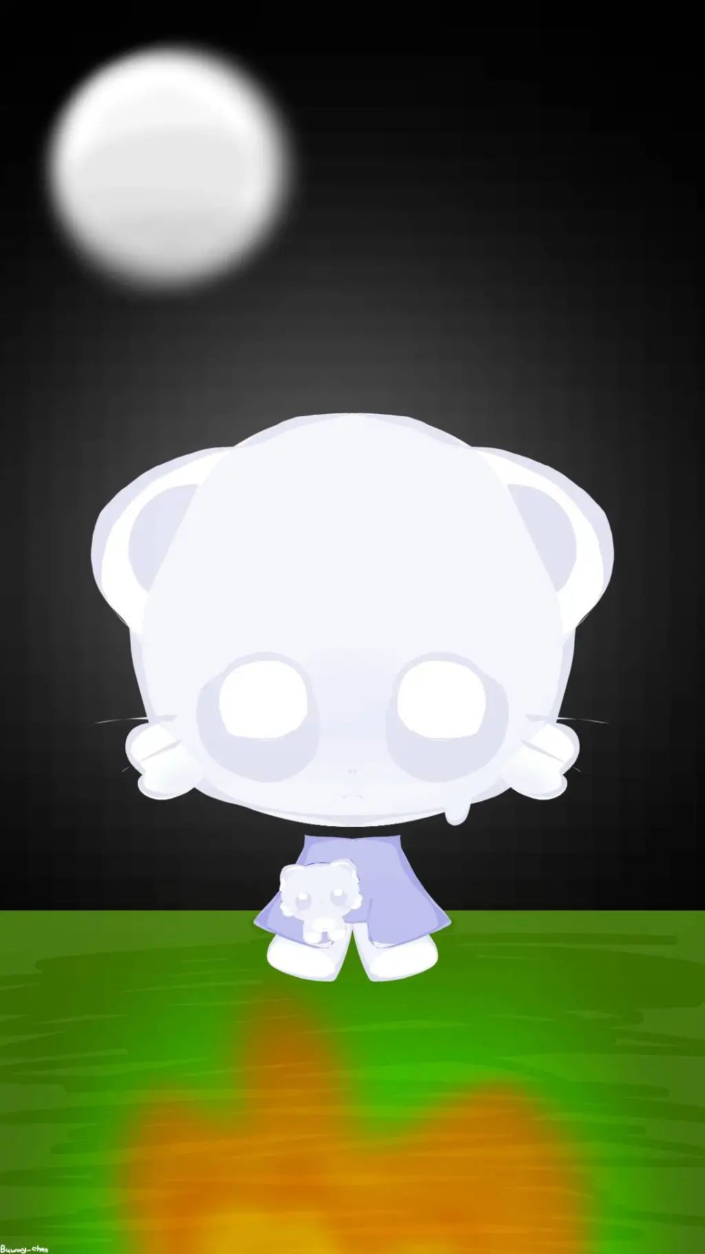 Talkie AI - Chat with blue kitty