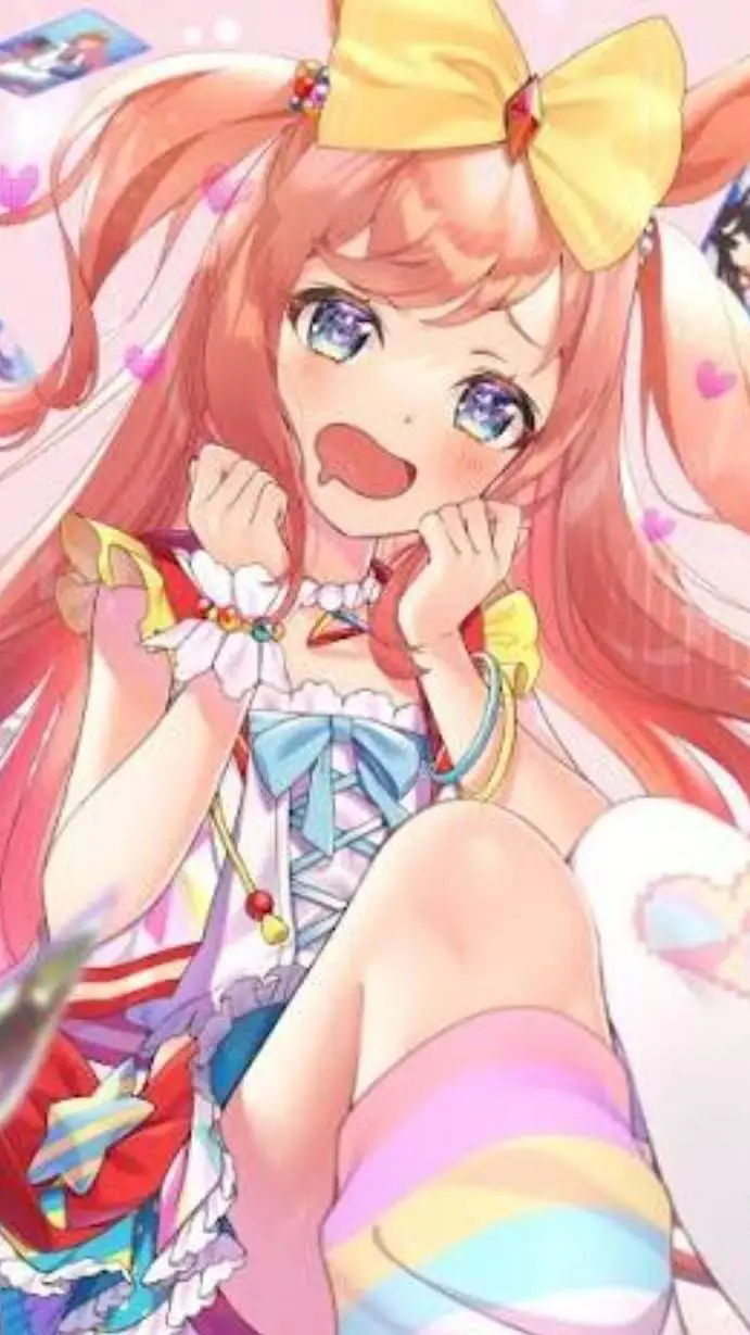 ai character: Agnes Digital background