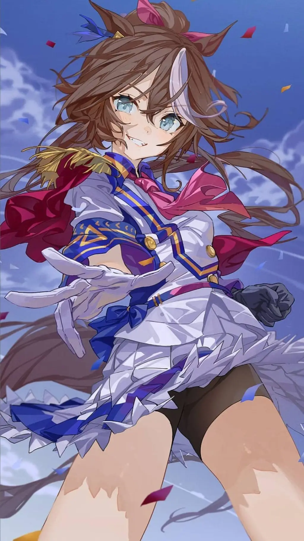 ai character: Tokai Teio background