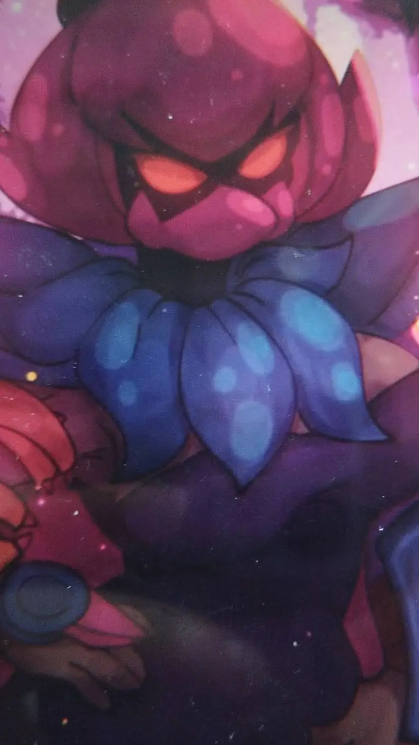 ai character: Freaky lily background