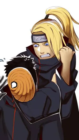 ai character: Deidara and Tobi background