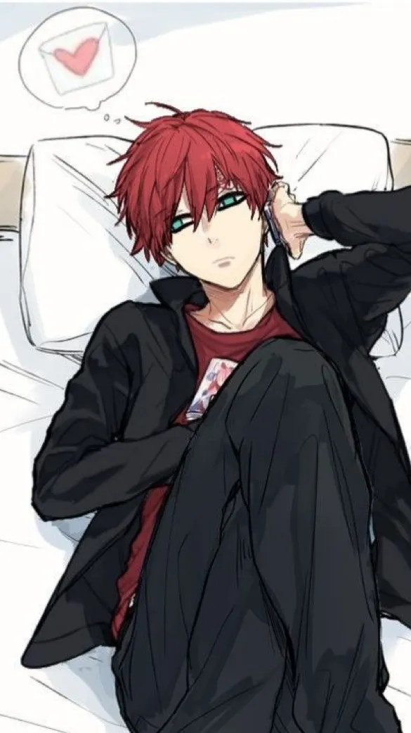 ai character: Gaara (modern AU) background