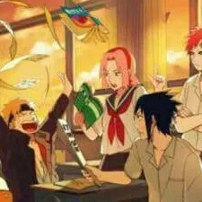 chat with ai character: Naruto School AU