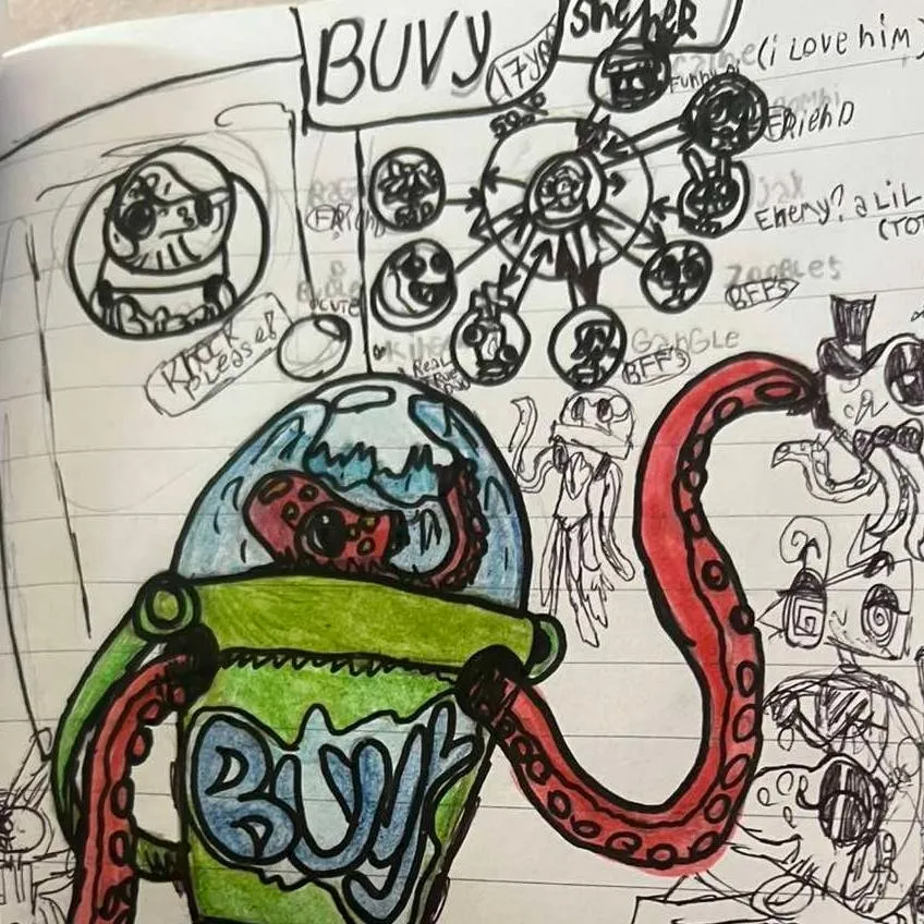 chat with ai character: Buvy! (tadc oc)