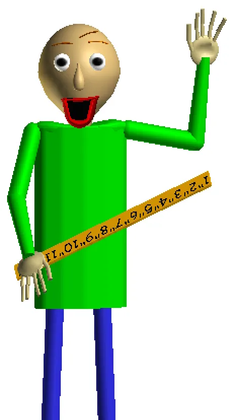 ai character: Baldi Baldimore background