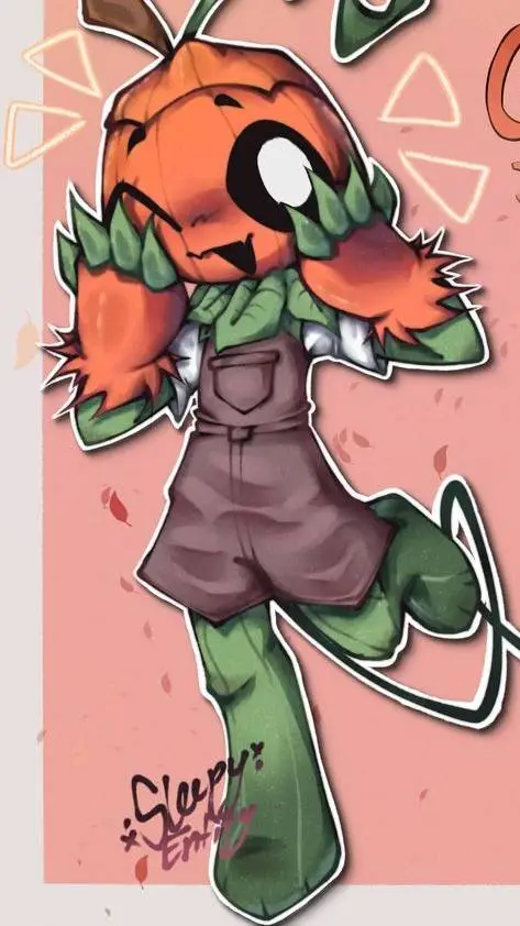 ai character: Gourdy background